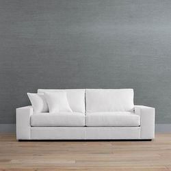 Declan Sofa - Platinum Velvet - Frontgate