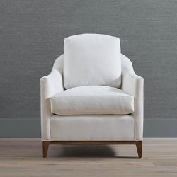 Illara Accent Chair - Fitz Pewter - Frontgate