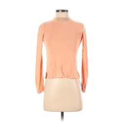 ASOS Pullover Sweater: Orange Tops - Women's Size 4