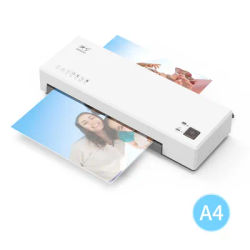 A4 Laminator Machine Hot and Cold Lamination 2 Roller System 9 inches Width Laminator Suitabe for