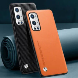 Luxury PU Leather Case For OnePlus 9 Pro 9R Back Cover Silicone Protection Phone Case For OnePlus 9