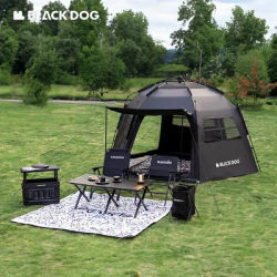 Naturehike Blackdog One-touch Tent Automatic Shelter Dome Tent Outdoor Camping Hexagonal Black Coated Waterproof Sunshade UPF50