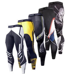 Men's Compression Pants Men Sportswear Training Leggings Gym Workout Skinny Trousers Sport Bottoms Running Leggings Tights Men