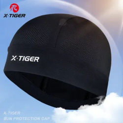 X-TIGER Cycling Cap Summer Breathable Bandana Cycling Running Hiking Hat Cap Anti-UV Outdoor Sports Headwear Cap Balaclava