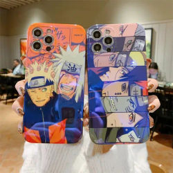 Coques de téléphone NarAASoft Cartoon Poster Jiraiya Akatsuki iPhone 13 14 15 Pro Max 12 11 Japon