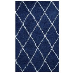 Toryn Diamond Lattice 5x8 Shag Area Rug - East End Imports R-1144A-58