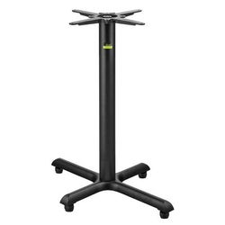 Flat Tech CT2088 34 3/4"H Counter Height Table Base for 28" x 36" Table Tops, Cast Iron, Black