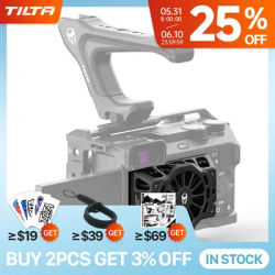 TILTA TA-T54-CS-B Cooling System Heat Sink Compatible with Sony A6700-Blcack