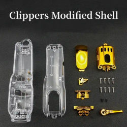Electric Clippers Modified Shell For Wahl 8148/8591 Cordless Trimmer DIY Transparent Cover Barber Shop Clipper Accessories Y0423