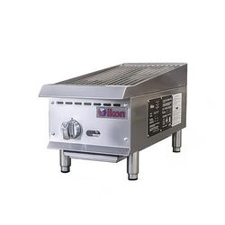 IKON IRB-12 NG 12" Countertop Gas Charbroiler w/ Cast Iron Grates, Natural Gas, Stainless Steel, Gas Type: NG
