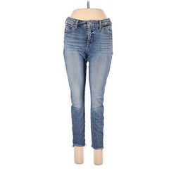 Lucky Brand Jeans - Mid/Reg Rise: Blue Bottoms - Women's Size 8