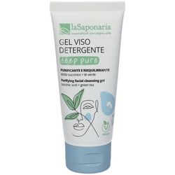 La Saponaria Deep Pure - Gel Viso Detergente 100 ml detergente