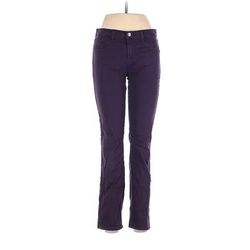 J Brand Jeans - Mid/Reg Rise: Purple Bottoms - Women's Size 29