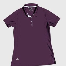 Adidas Tops | Adidas Ladies Golf Shirt (S) | Color: Purple | Size: S