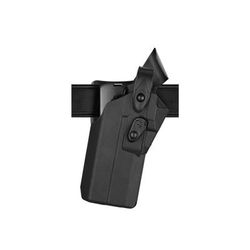 Safariland 7360RDS 7TS ALS/SLS Mid-Ride Level III Retention Duty Holsters H&K VP9 w/TLR7 Left STX Plain Black 7360RDS-59327-412