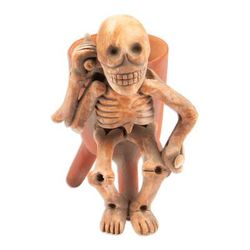 'Lord of the Dead' - Ceramic Statuette Vessel Day of the Dead Mexico