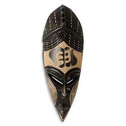 African wood mask, 'Gye Nyame II'