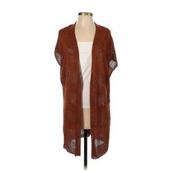 Cardigan Sweater: Brown - Women's Size Small