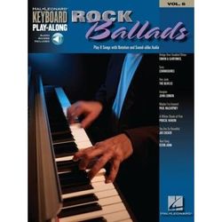 Rock Ballads Keyboard Play-Along Volume 6 Book/Online Audio [With Cd]