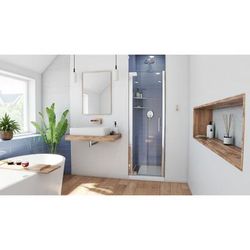 Dreamline DreamLine Elegance-LS 25 1/4 - 27 1/4 inch W x 72 inch H Frameless Pivot Shower Door in Chrome SHDR-4325000-01