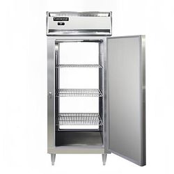 Continental D1FXNSAPT 36 1/4" Designer Line 1 Section Pass Thru Freezer, 2 Right Hinge Solid Doors, 115v, Stainless Steel