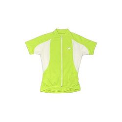 Performance Rash Guard: Green Swimwear - Women's Size Small