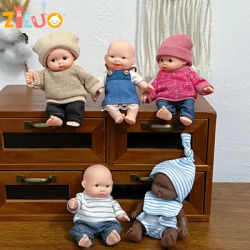 12 cm Reborn poupées Mini Palm poupées Simulation bébé habiller poupée Reborn poupée filles garçons