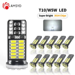 2/4/6/8/10PCS W5W LED T10 Led Canbus 168 194 lampadina a LED 34SMD luce di posizione laterale per