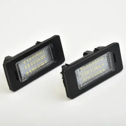 2 Pcs lampadina a LED senza errori per targa per BMW E90 E92 E39 E60 E61 M5 E70 lampadina per