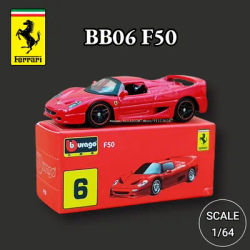 Bburago 1/64 Ferrari modello in miniatura per auto BB06 F50 scala lefarari F40 F50 488 GTB Spider