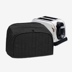 2-Slice Toaster Cover by BrylaneHome in Black