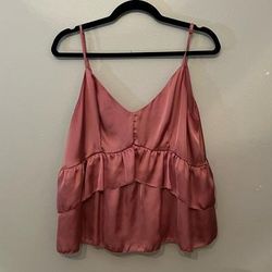 Anthropologie Tops | Anthropologie - Pink Top | Color: Pink | Size: L