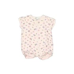 Baby Place Short Sleeve Outfit: Pink Floral Tops - Size 6-9 Month