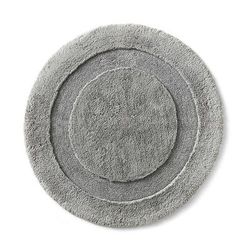Frontgate Resort Collection™™ Skid-Resistant Round Bath Rug - White - Frontgate