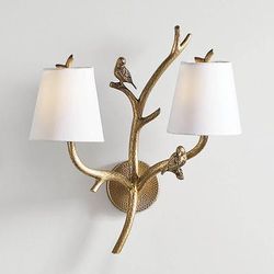 Aviary Double Wall Sconce - Individual - Frontgate