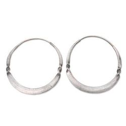 Forge,'Artisan Crafted Endless Hoop Earrings'