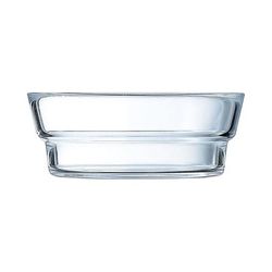 Arcoroc Q1762 8 1/4 oz So Urban Food Storage Bowl - Glass, Clear, Clear Glass