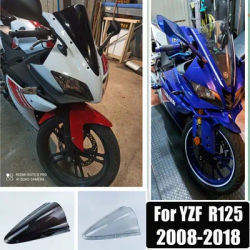 Per Yamaha YZF R125 parabrezza parabrezza fumo iridio 2008 2009 2010 2011 2012 2012 2014 2013 2015