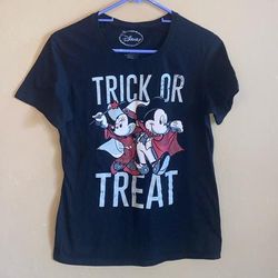 Disney Tops | Disney Halloween Tshirt | Color: Black | Size: M