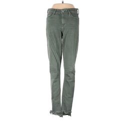 Lucky Brand Jeans - Mid/Reg Rise: Green Bottoms - Women's Size 0