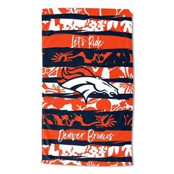 NFL Broncos Pocket Beach Towel - 35"x60"