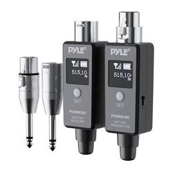 Pyle Pro PDWMU90 Multifunctional Digital UHF Wireless System for Microphones and Ins PDWMU90