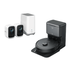 eufyCam S300 (eufyCam 3C)+eufy Clean L60 with Self-Empty Station