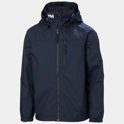 Helly Hansen Juniors’ Crew Hooded Jacket Navy 140/10