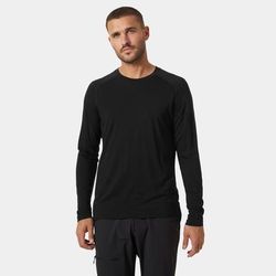 Helly Hansen Men’s Durawool Crew Long Sleeve Black XL