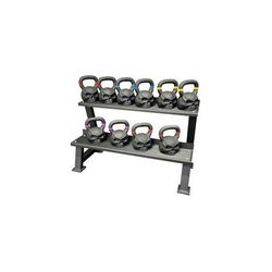 10-Piece Skull Shaped Kettlebell Set w/Storage Rack - 360 lbs. Total