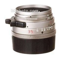 Leica Used Wide Angle 35mm f/1.4 Summilux M Manual Focus Lens - Titanium 11860