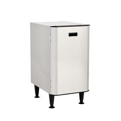 Scotsman HSTCD16-A 16 1/2" x 23 3/4" Stationary Equipment Stand for HID207 Ice Maker Dispenser, Cabinet Base, Silver