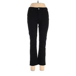 Paige Jeans - High Rise: Black Bottoms - Women's Size 30