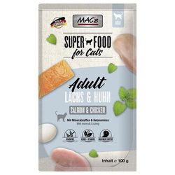 12x100g Salmon & Chicken Multipack Cat MAC's Wet Cat Food